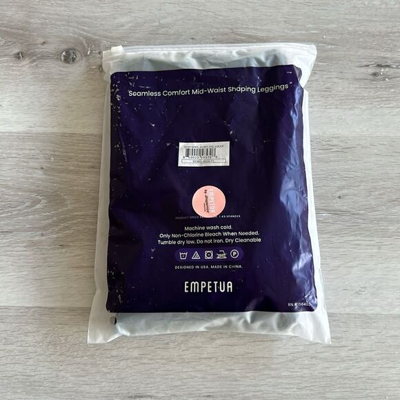 Shapermint Essential Seamless Mid-Waist Shaping Legging Grey 2XL NWT IN PKG - Picture 3 of 4